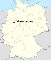 Steinhagen full Germany map