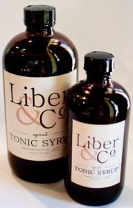 Liber and Co. Syrup official bottle