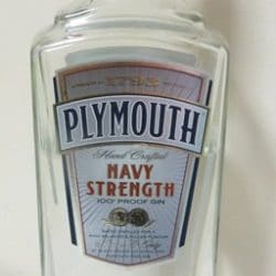 Plymouth Navy Strength Gin Bottle