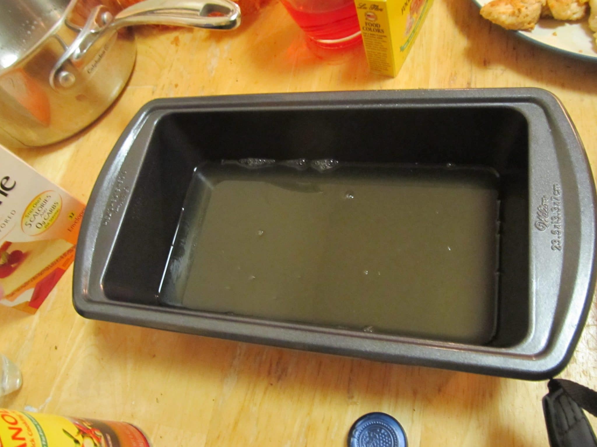 Jello Shots with Gin Tom Collins Jelly Shot by the GIN is IN