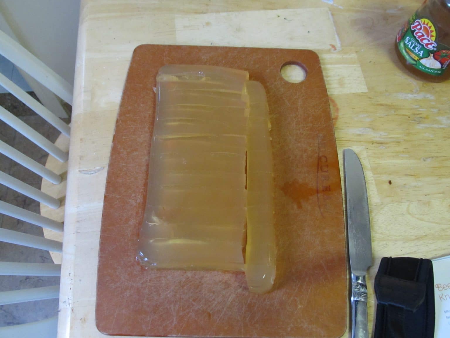 Jello Shots with Gin Tom Collins Jelly Shot by the GIN is IN