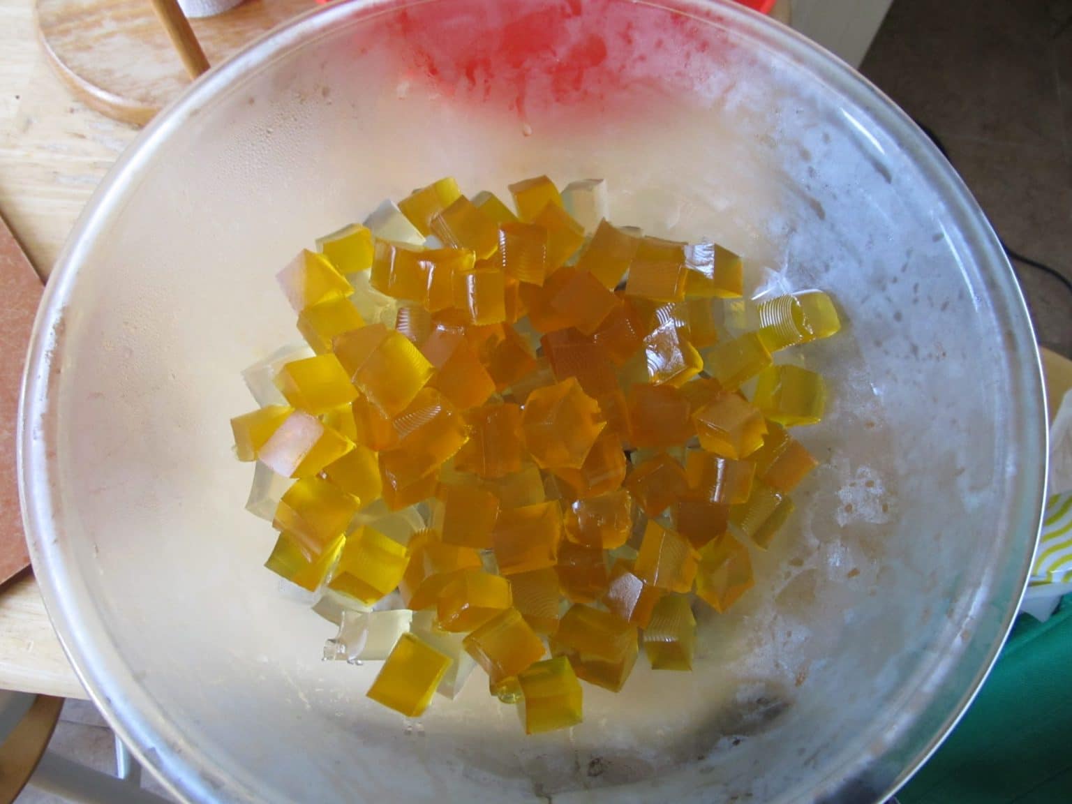 Jello Shots with Gin The Bees Knees Jelly Shot by the GIN is IN