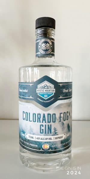 Colorado Fog Gin Bottle