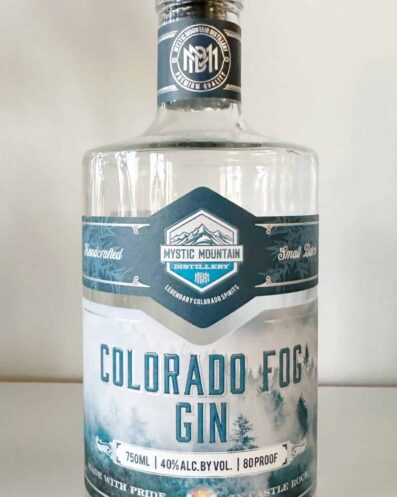 Colorado Fog Gin Bottle