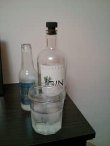 gin and tonic with fever tree Mediterranean