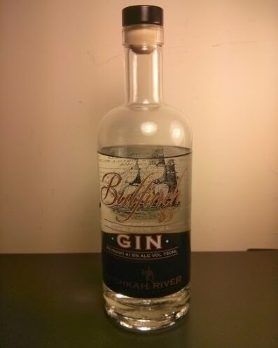 bullfinch gin bottle