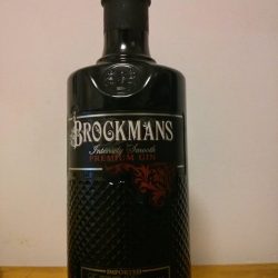 brockman's gin bottle