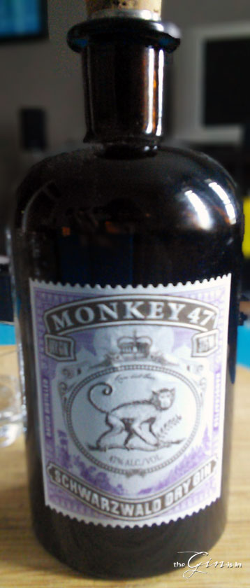 50cl Empty Monkey 47 Gin Bottle 