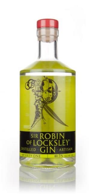 Sir Robin of Locksley Gin Bottle