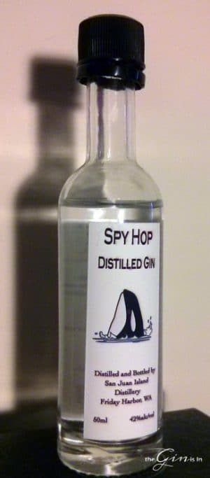 Spy Hop Gin Bottle