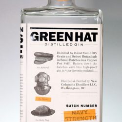 Green Hat Navy Strength
