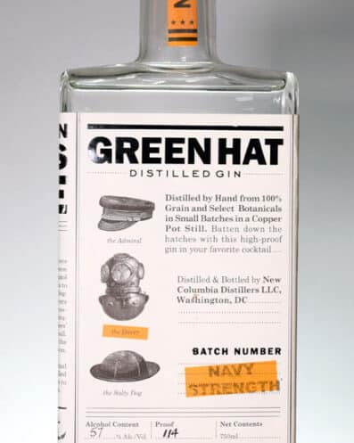 Green Hat Navy Strength