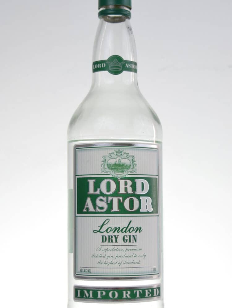 Lord Astor Gin Bottle