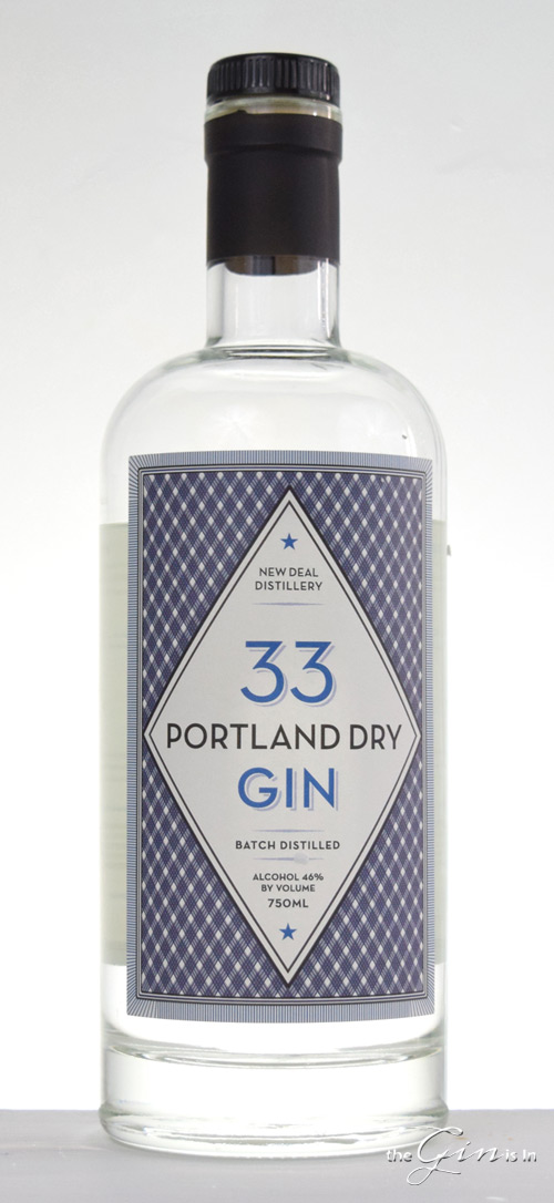 New Deal 33 Portland Dry Gin Review and Rating the GIN is IN