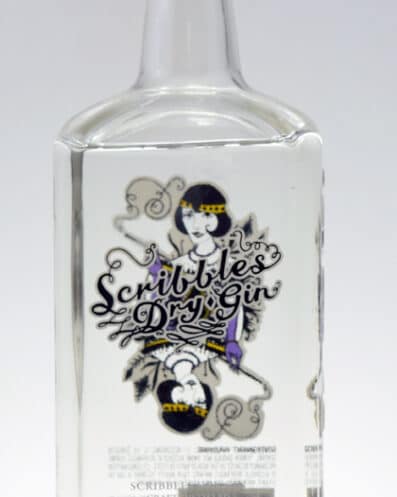 Scribbles Dry Gin Bottle