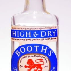 Booth's High and Dry Gin