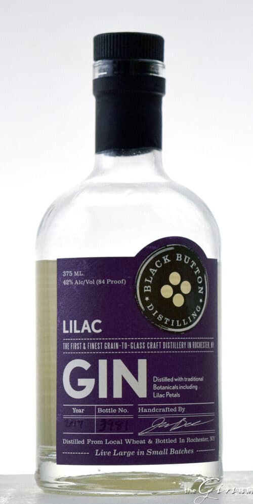 Black Button Lilac Gin