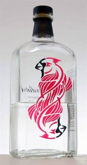 Cardinal Gin Bottle