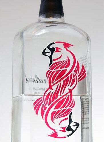 Cardinal Gin Bottle