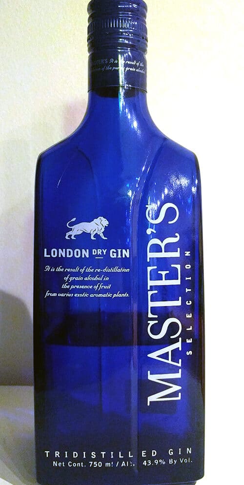Master's London Dry Gin from Destilerías MG