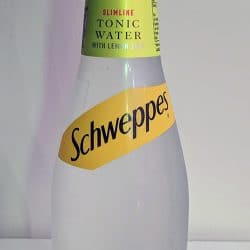 Schweppes Slimline Tonic Water with Lemon Zest