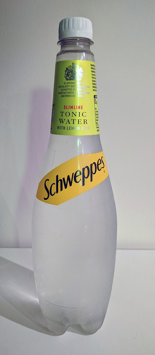 Schweppes Slimline Tonic Water with Lemon Zest | Tonic Water Review and