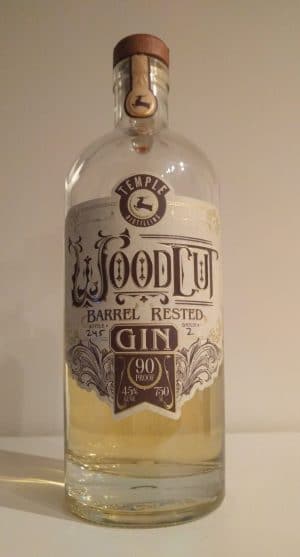 Woodcut Barrel Rested Gin