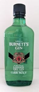 burnett burnetts theginisin bottles