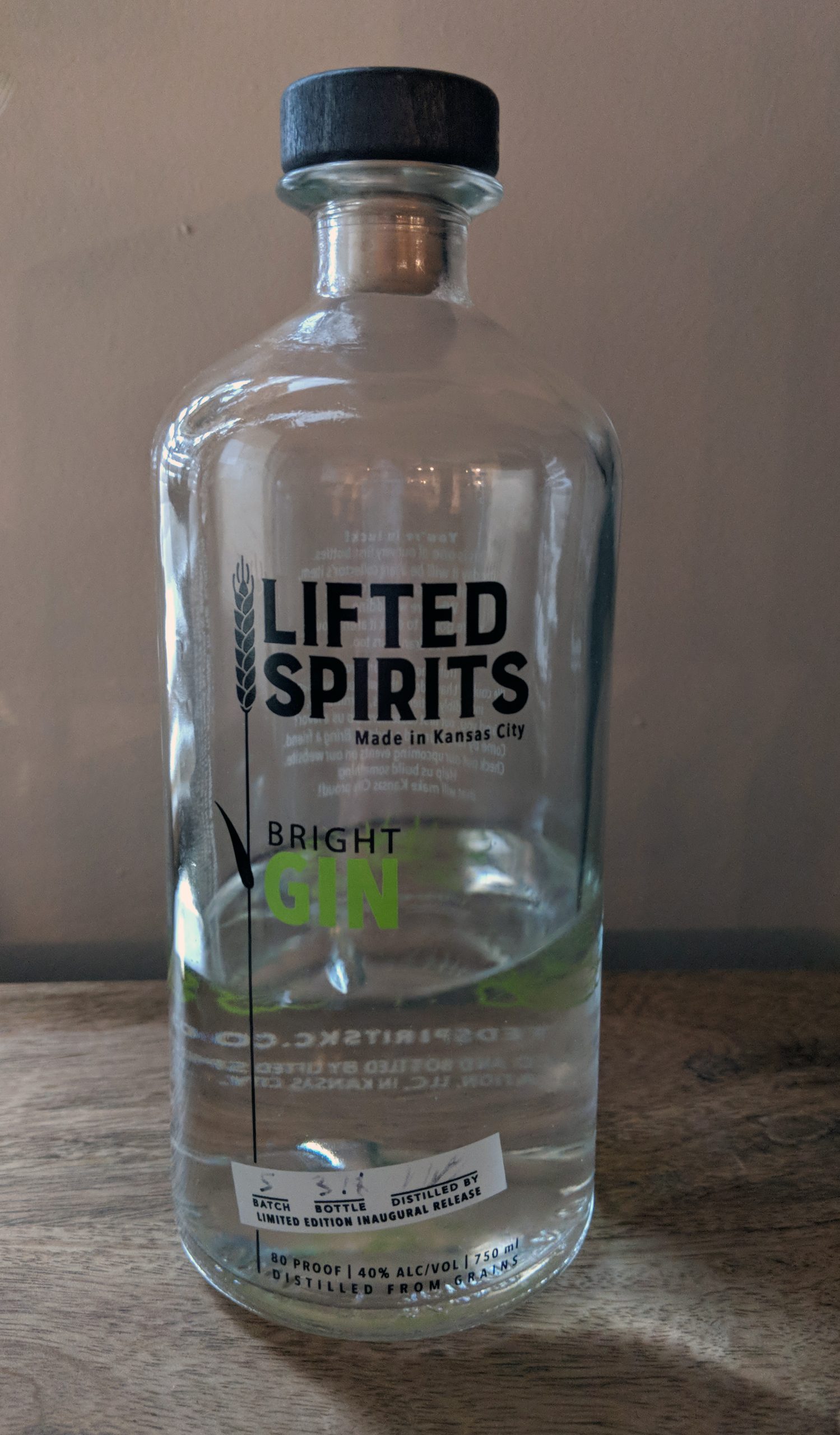 Lifted Spirits Bright Gin Expert Gin Review and Tasting Notes