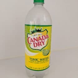 Canada Dry Tonic water with a twist of Lime