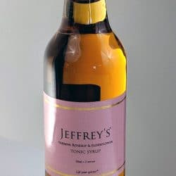 Jeffrey's Yarrow, Rosehip and Elderflower Tonic Syrup