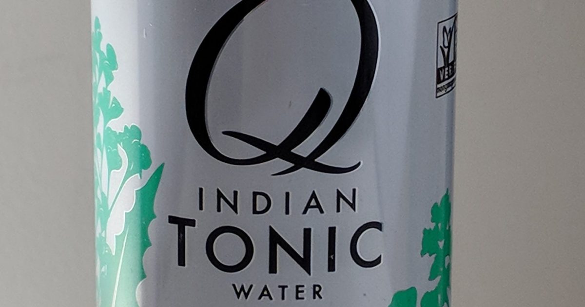 Q Indian Tonic Water Tonic Water Review and Tasting Notes