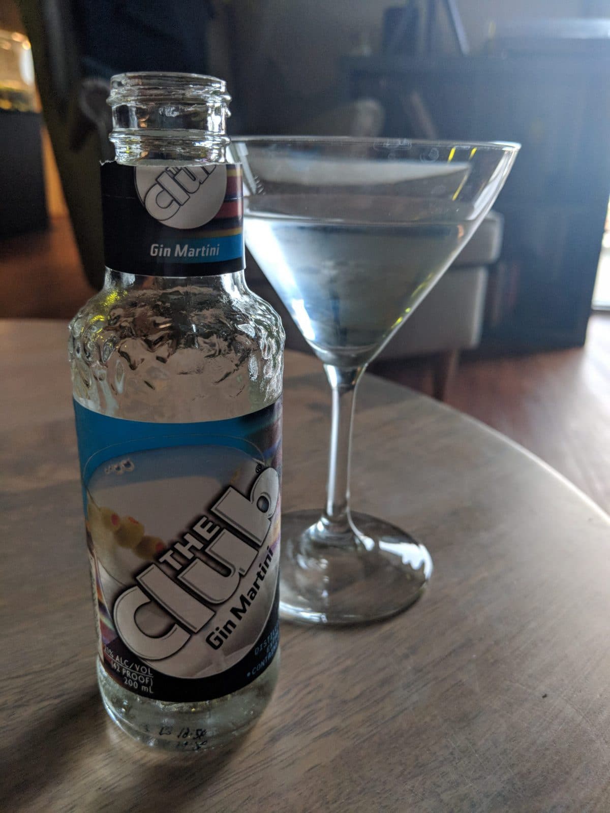 The Club Gin Martini RTD Review and Tasting Notes