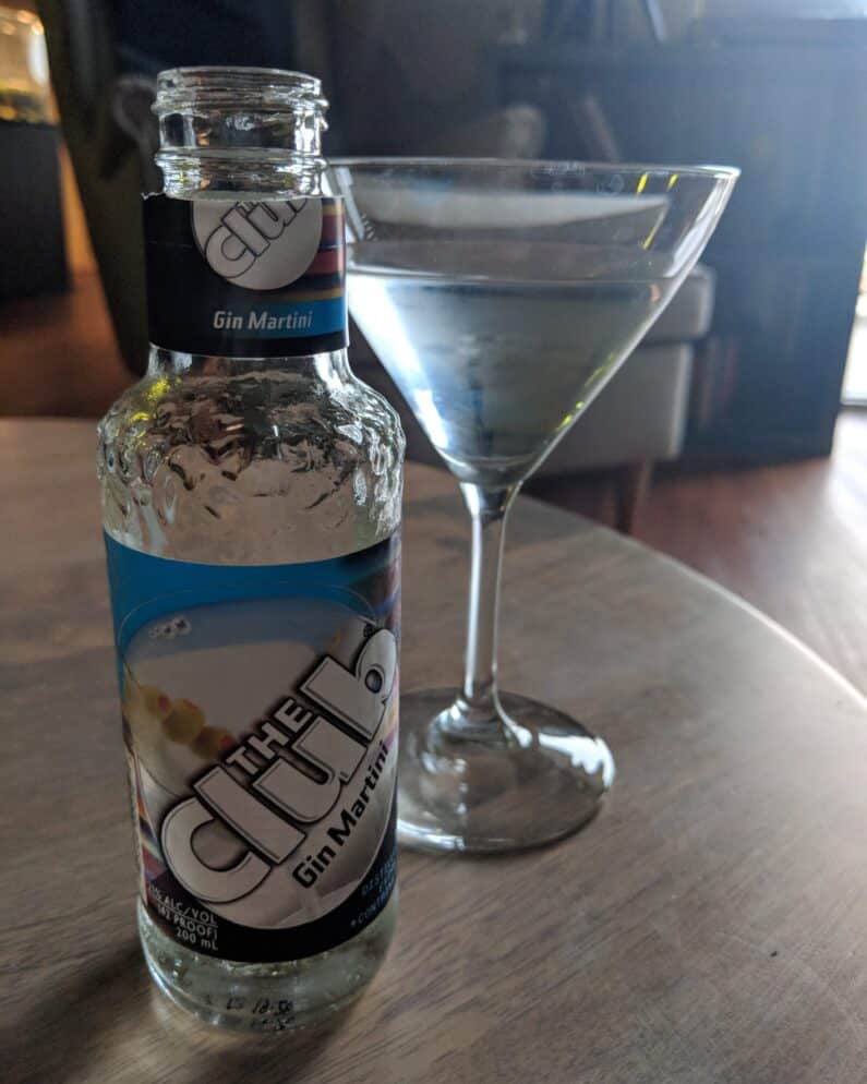 The Club Gin Martini