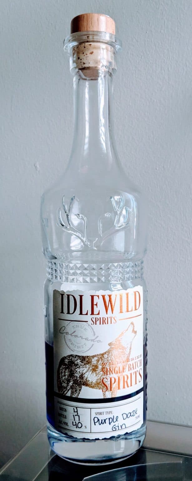 Purple Daze Gin from Idlewild Spirits, Review and Rating the GIN is IN