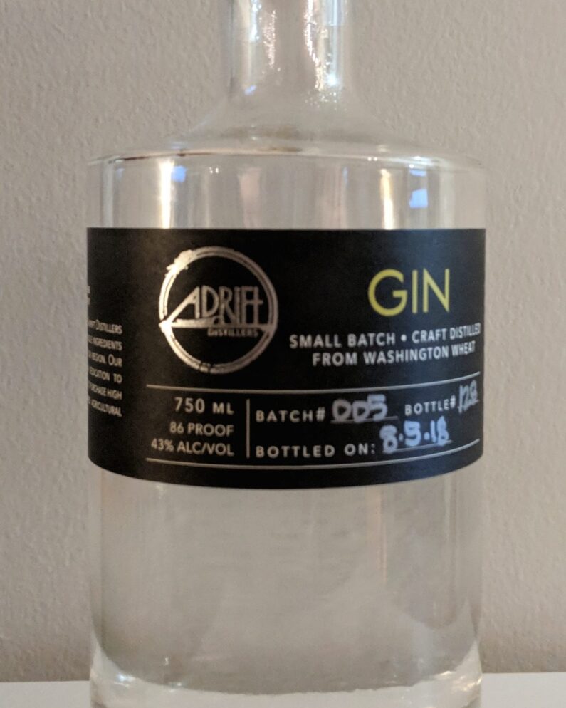 Adrift Distillers Gin