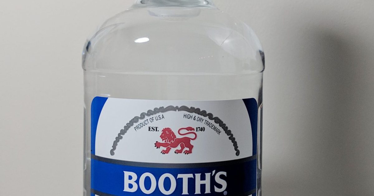 Booth's Gin — Don't judge a gin by its plastic bottle—Review and