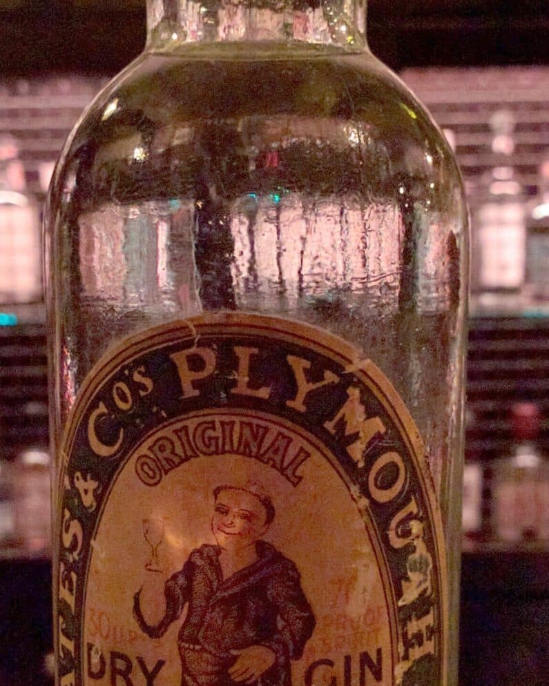 Antique Plymouth Gin 1930s