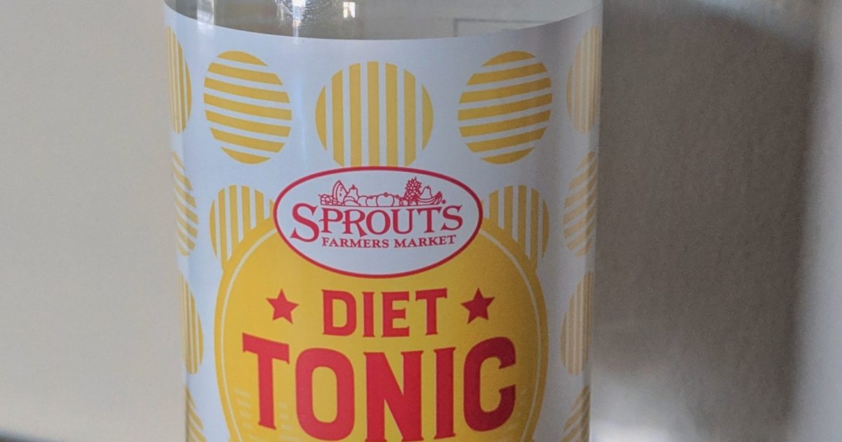 Sprouts Diet Tonic Water Tonic Water Review and Tasting Notes