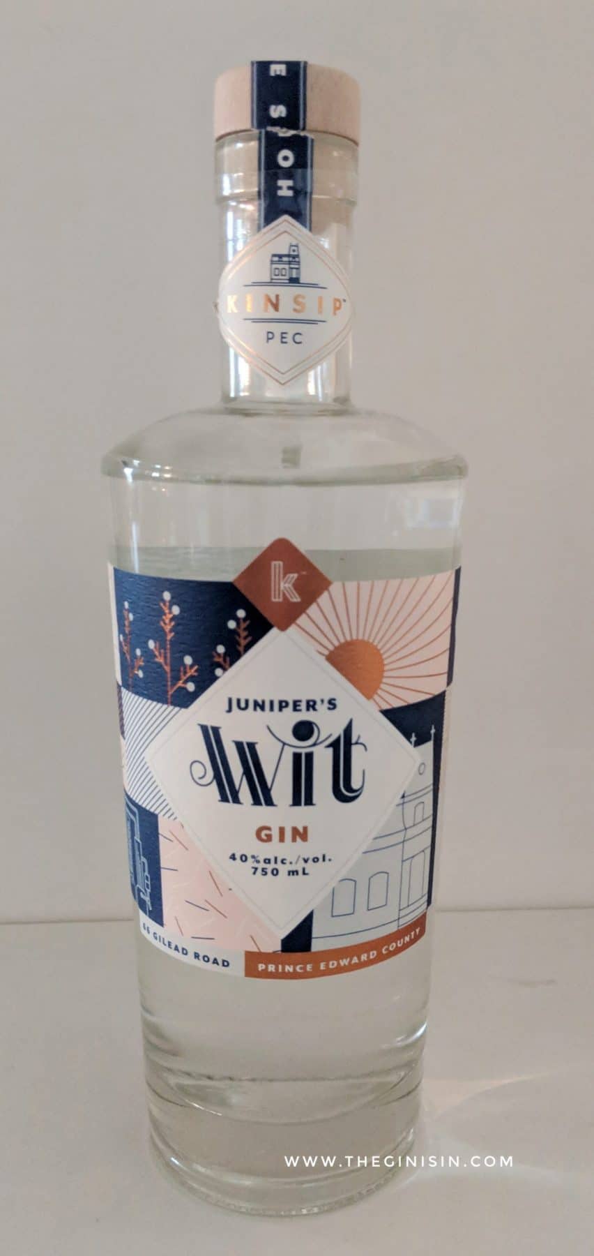 Juniper's Wit Gin Expert Gin Review and Tasting Notes