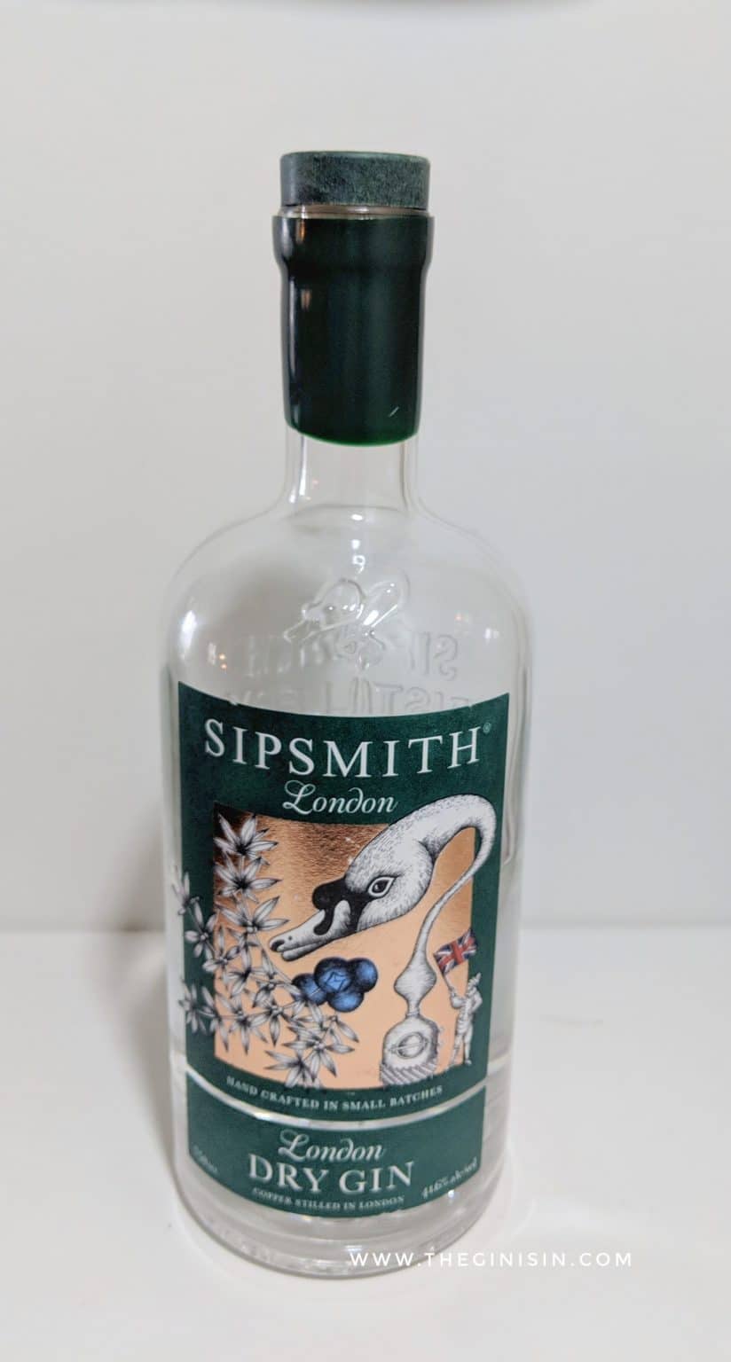 Sipsmith London Dry Gin Expert Gin Review and Tasting Notes