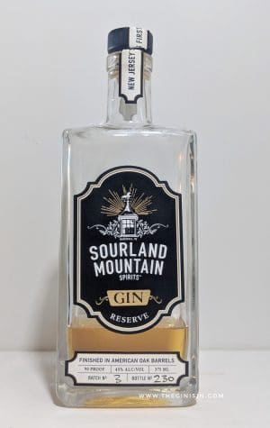 Sourland Mountain Reserve Gin