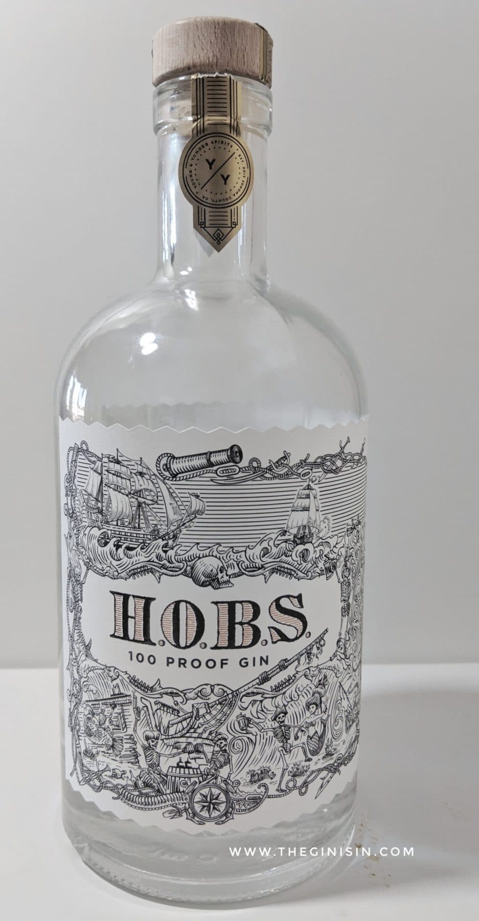 H.O.B.S. Gin from Young and Yonder Spirits, Review and Rating