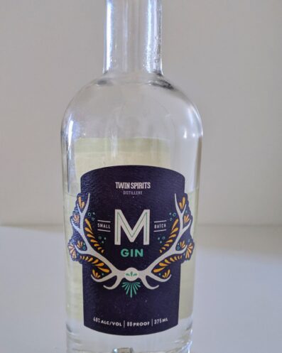 M Gin Bottle