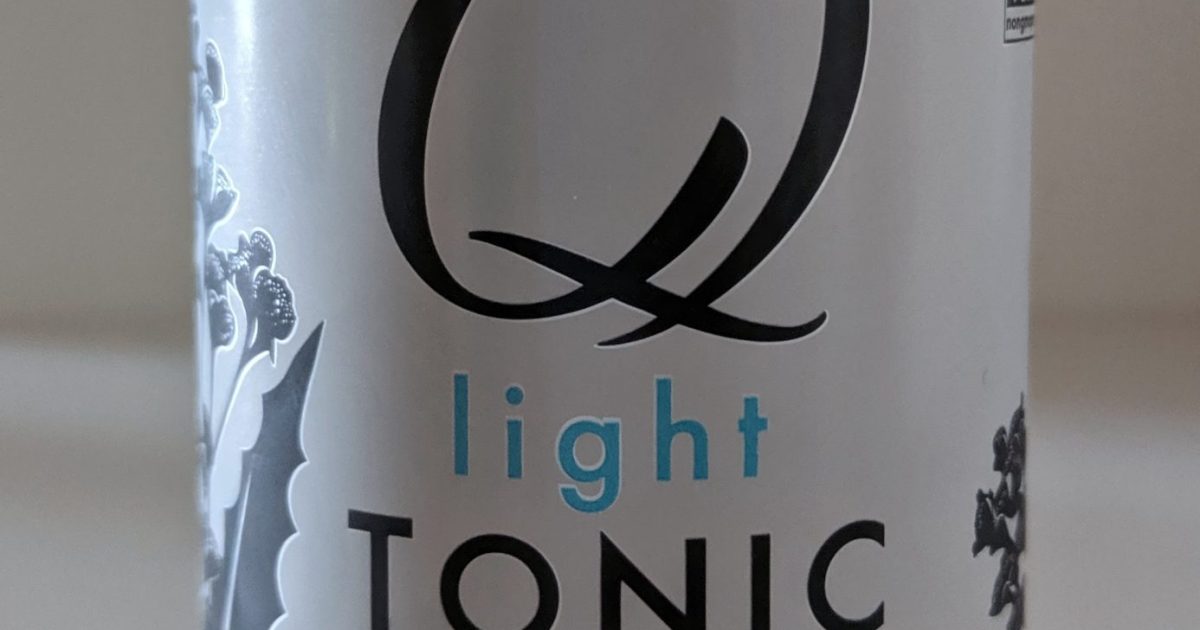 Q Tonic Light Tonic Water Tonic Water Review and Tasting Notes