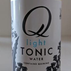 Q Light Tonic Water Can