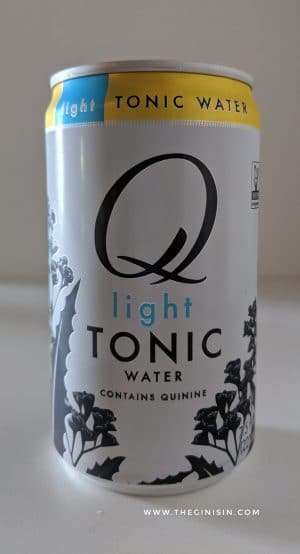 Q Light Tonic Water Can