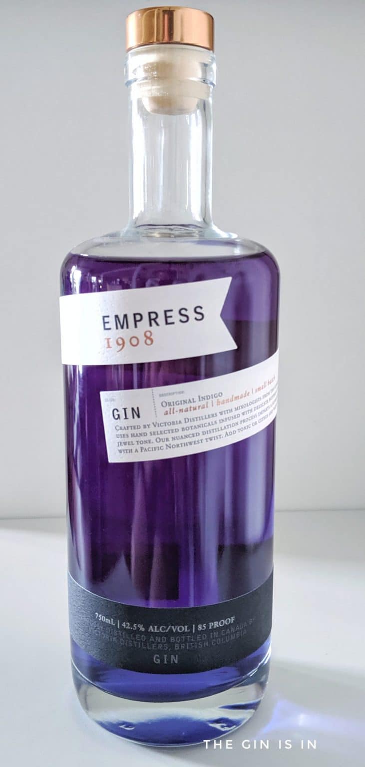 Empress 1908 Gin Expert Gin Review and Tasting Notes