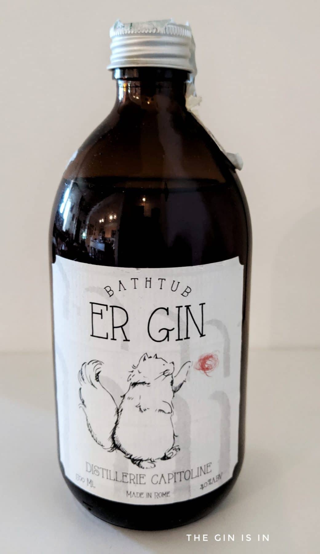 Bathtub Er Gin from Italy, Review and Rating the GIN is IN