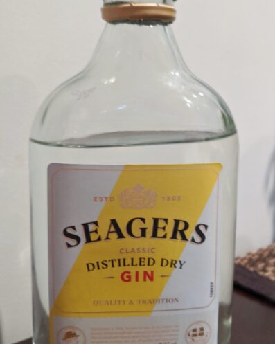 Seagers Gin Bottle